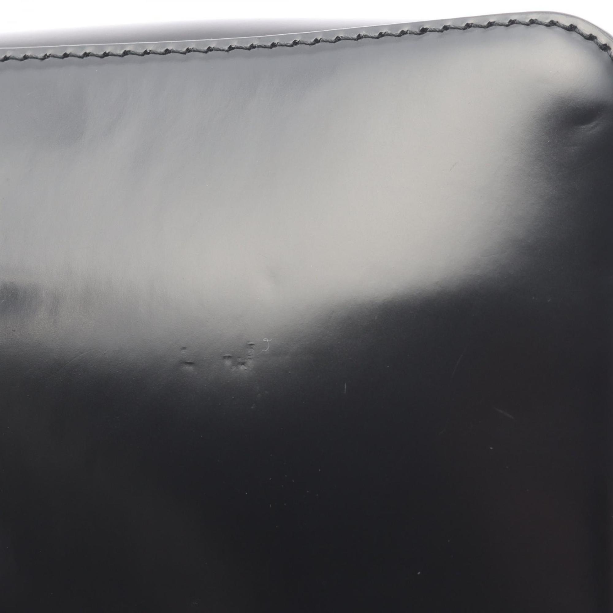 Prada Black Patent Leather Shoulder Bag