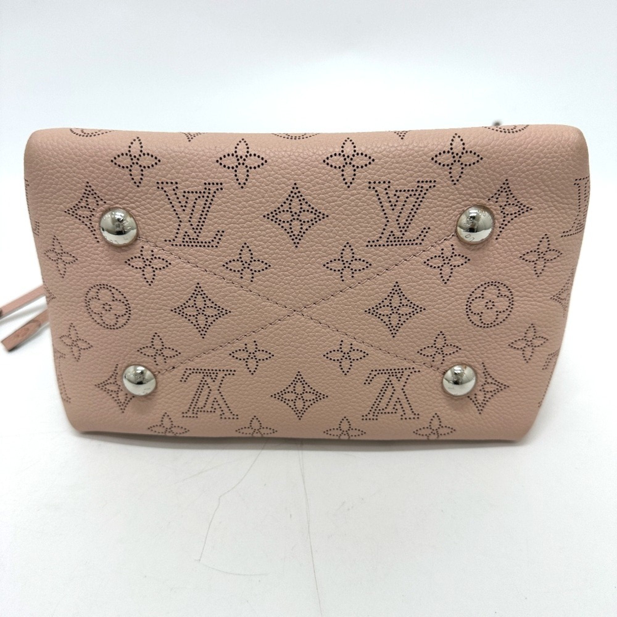 Louis Vuitton Mahina Magnolia Pink Mahina Leather Shoulder Bag