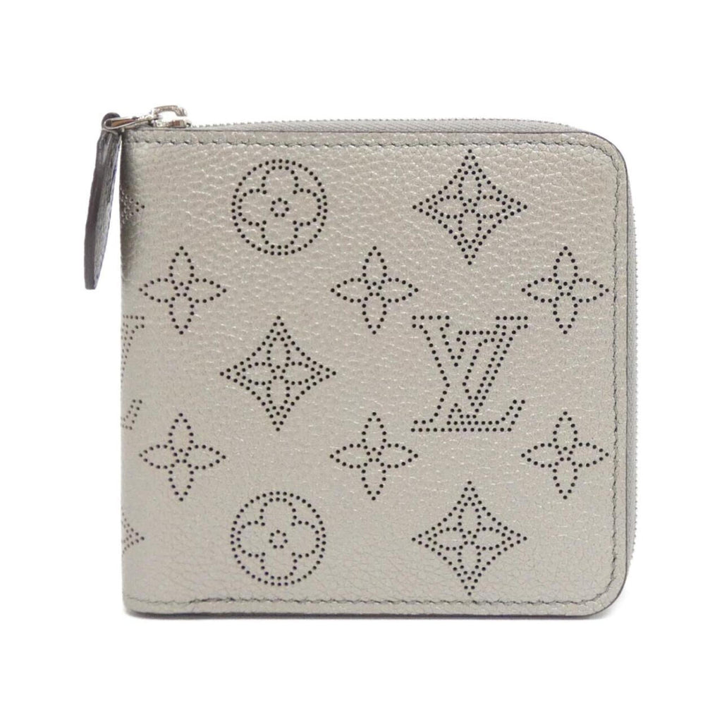 Louis Vuitton Metallic Gray Leather Wallet