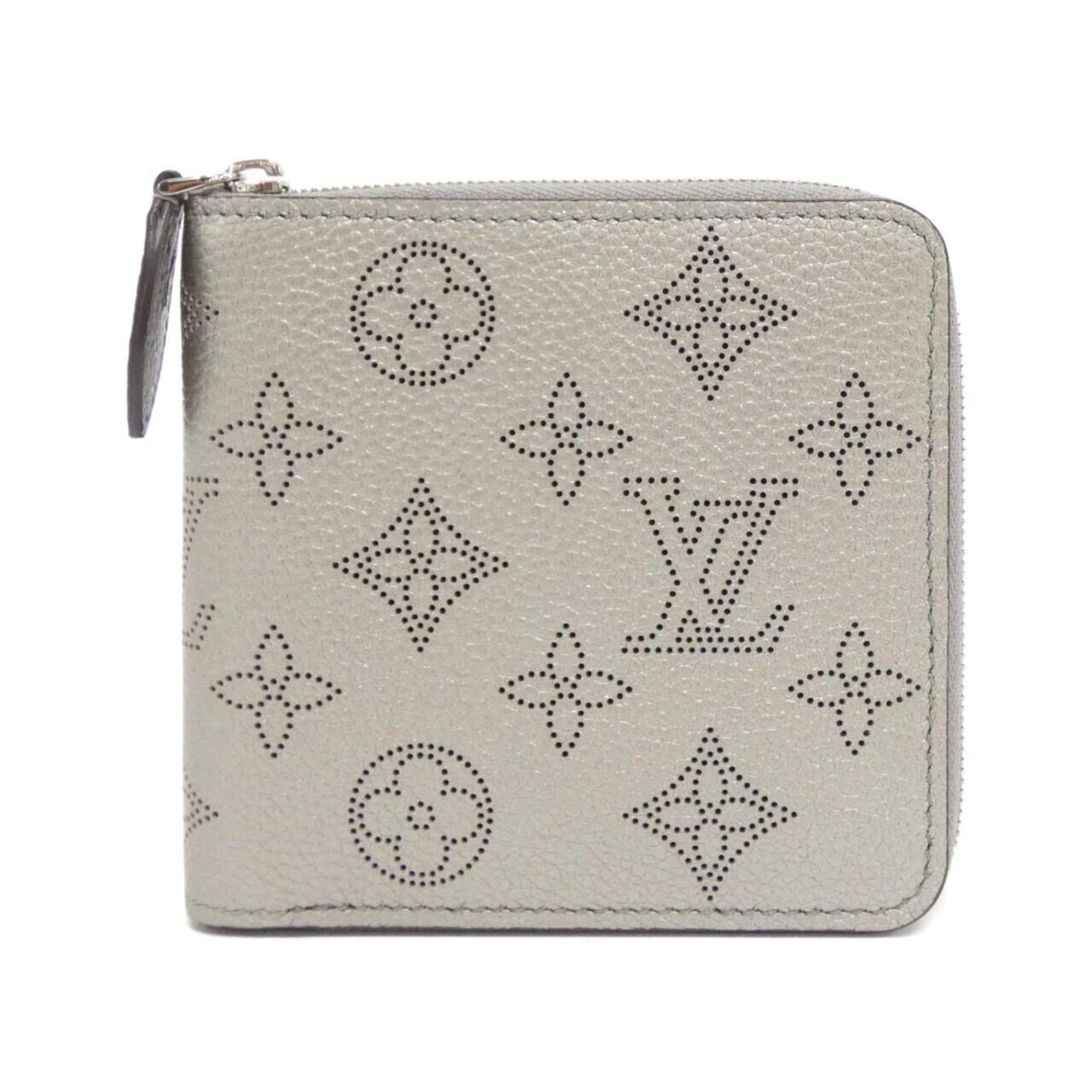 Louis Vuitton Metallic Gray Leather Wallet