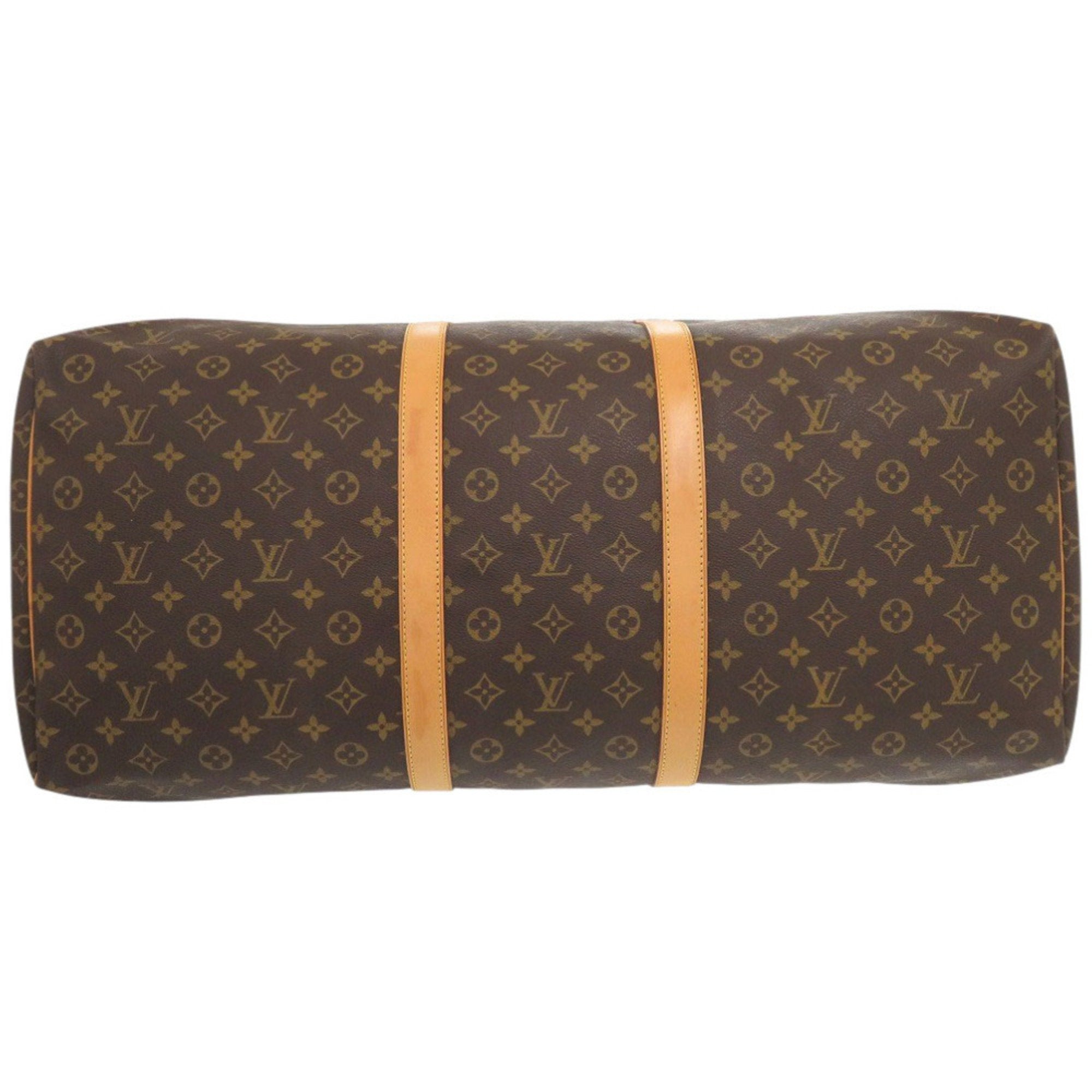 Louis Vuitton Brown Monogram Canvas Boston Bag