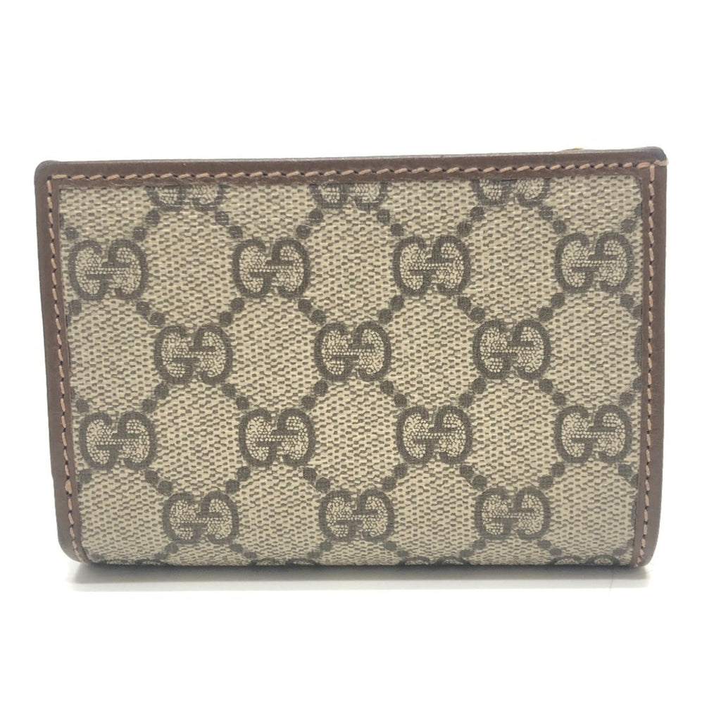 Gucci Gg Supreme Brown Gg Supreme Wallet (Bi-Fold) (Pre-Owned)
