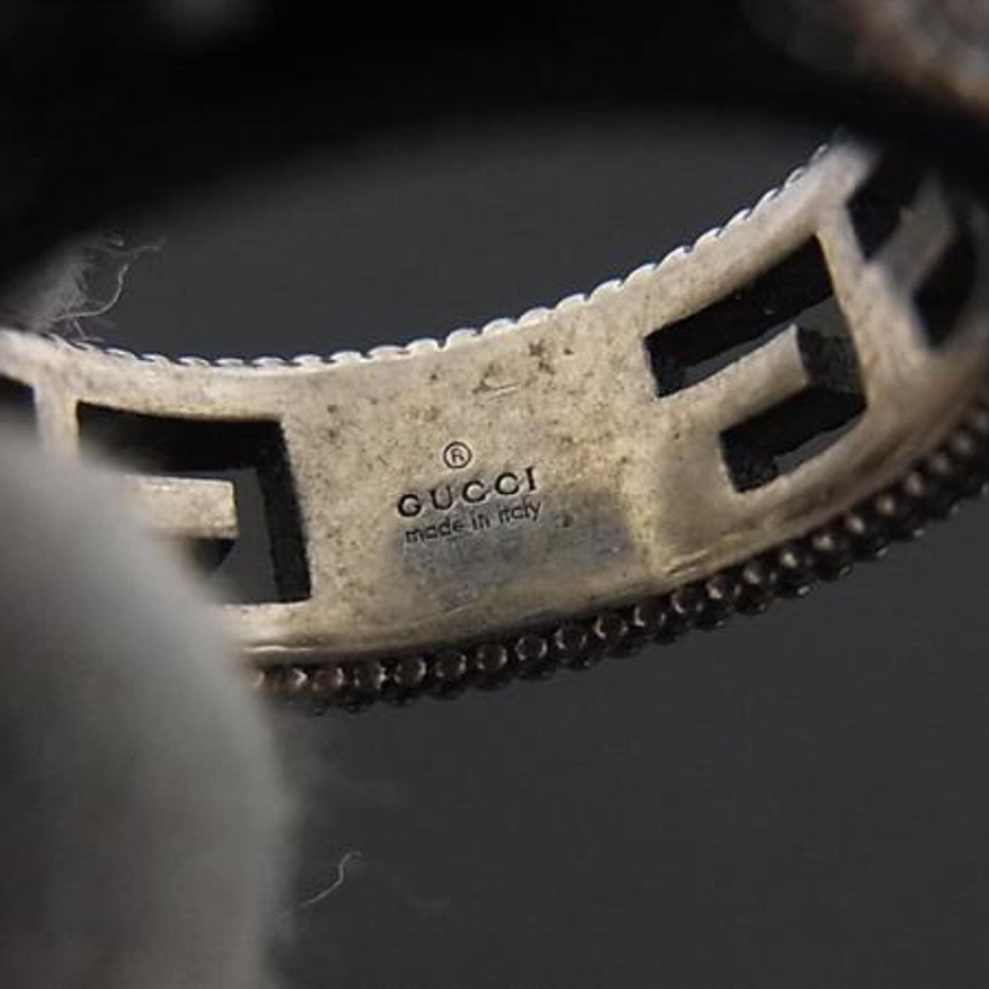 Gucci Silver Silver 925 Band Ring (Pre-Owned)