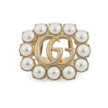 Gucci Champagne Gold Gold Plating Band Ring (Pre-Owned)
