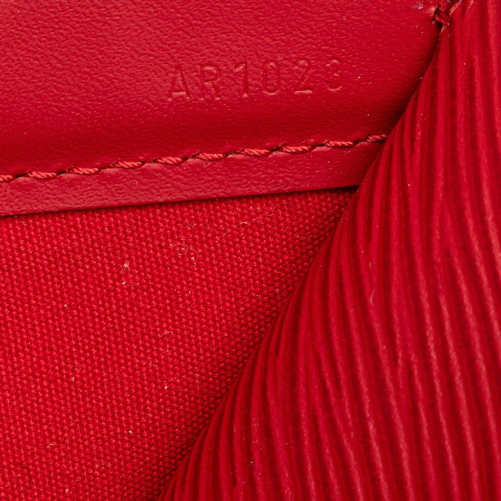 Louis Vuitton Red Color Rouge Leather Handbag Shoulder Bag