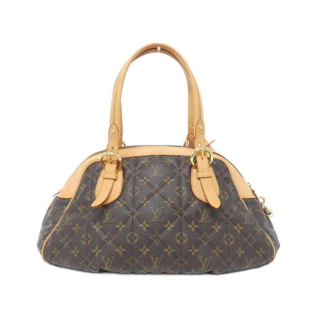 Louis Vuitton Marron Coated Canvas Handbag