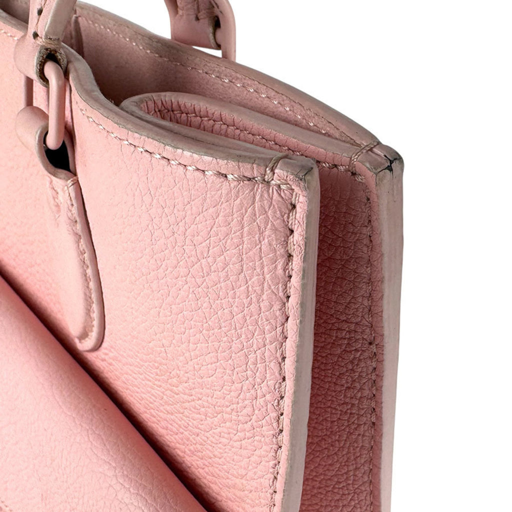 Louis Vuitton Pink Leather Handbag Shoulder Bag