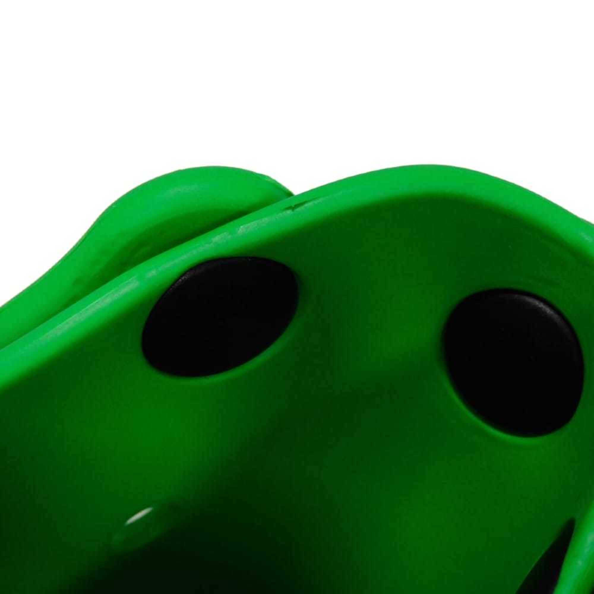 Balenciaga Green Rubber Pochette Shoulder