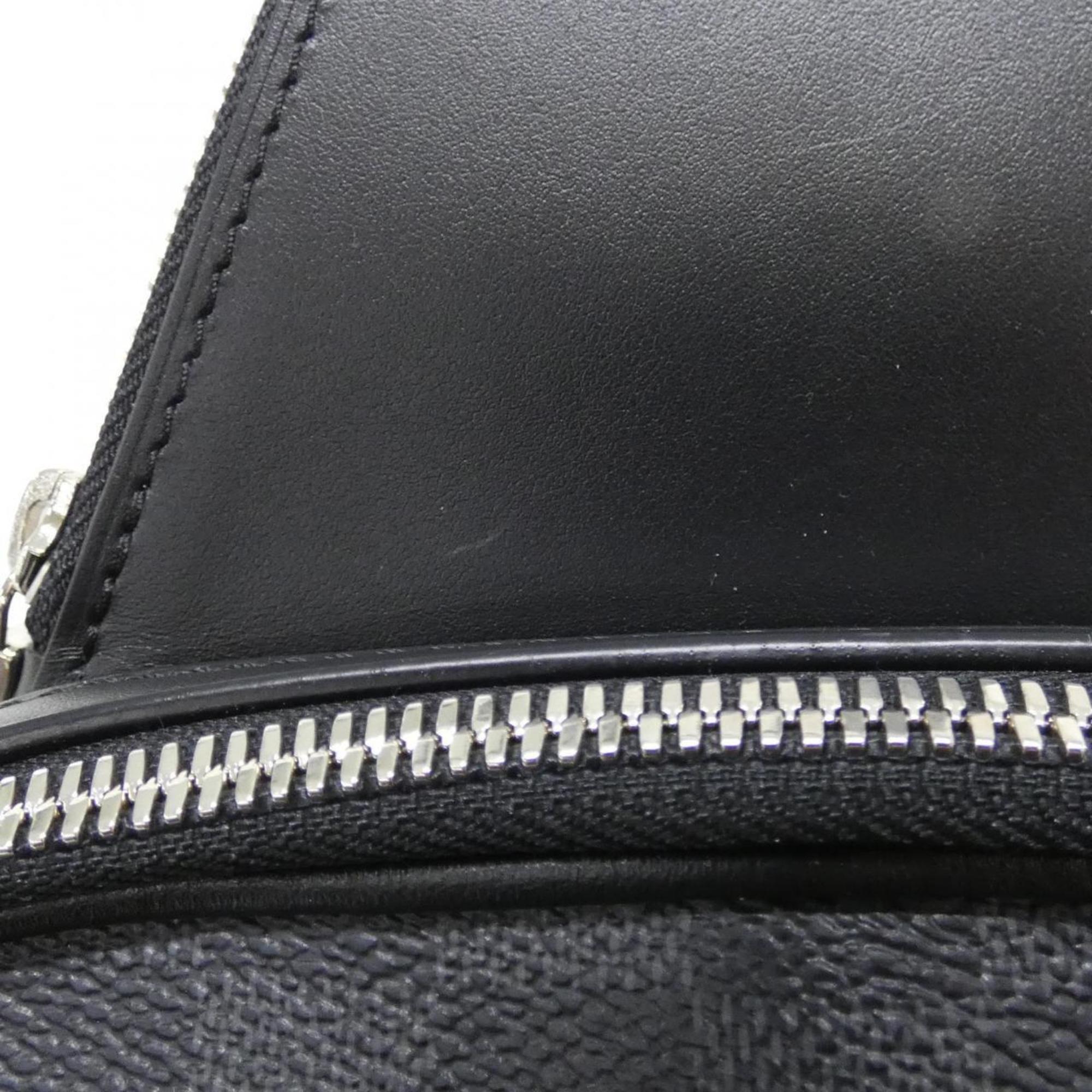 Louis Vuitton Graphite Coated Canvas Shoulder Bag