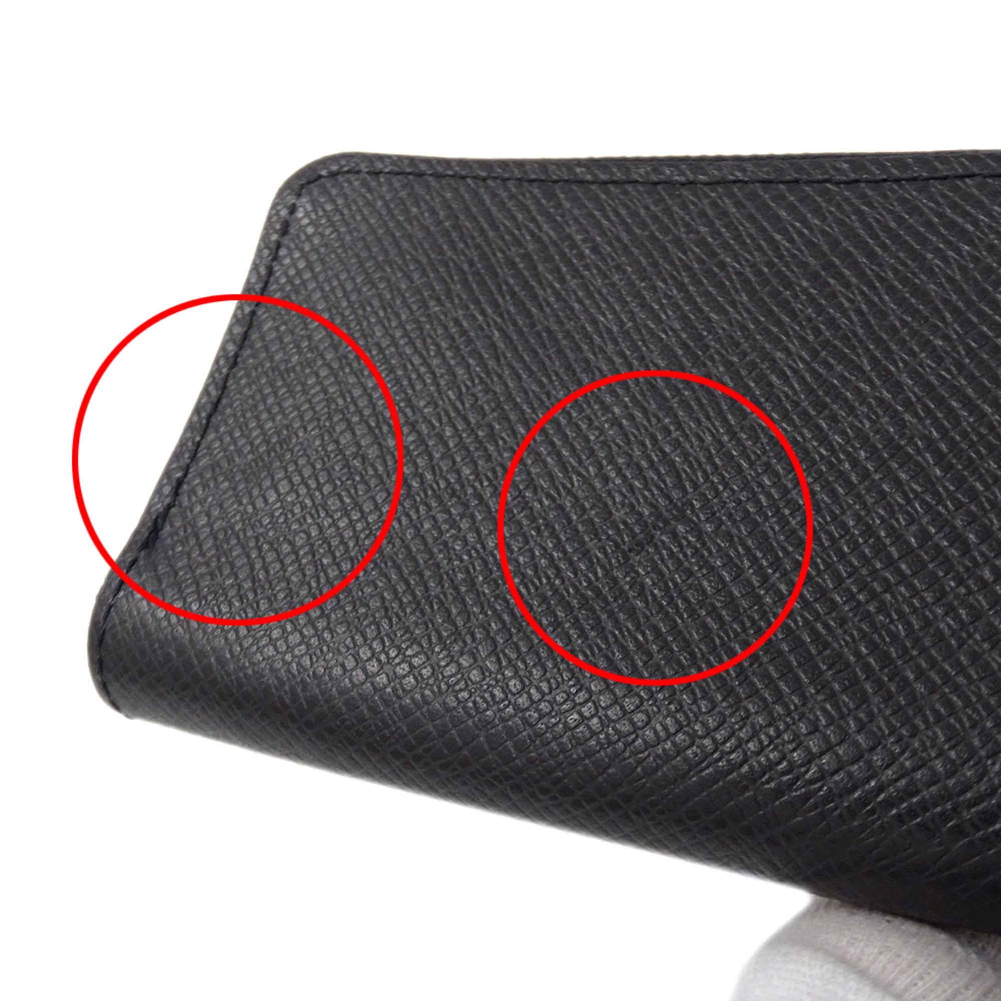 Louis Vuitton Ardoise Taiga Leather Coin Purse/Coin Case