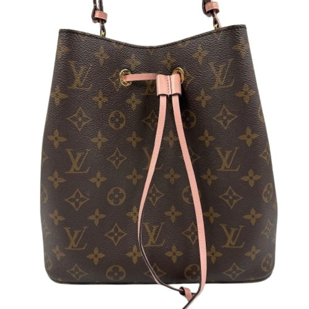 Louis Vuitton Monogram Brown Pink Pvc Shoulder Bag