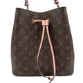 Louis Vuitton Monogram Brown Pink Pvc Shoulder Bag