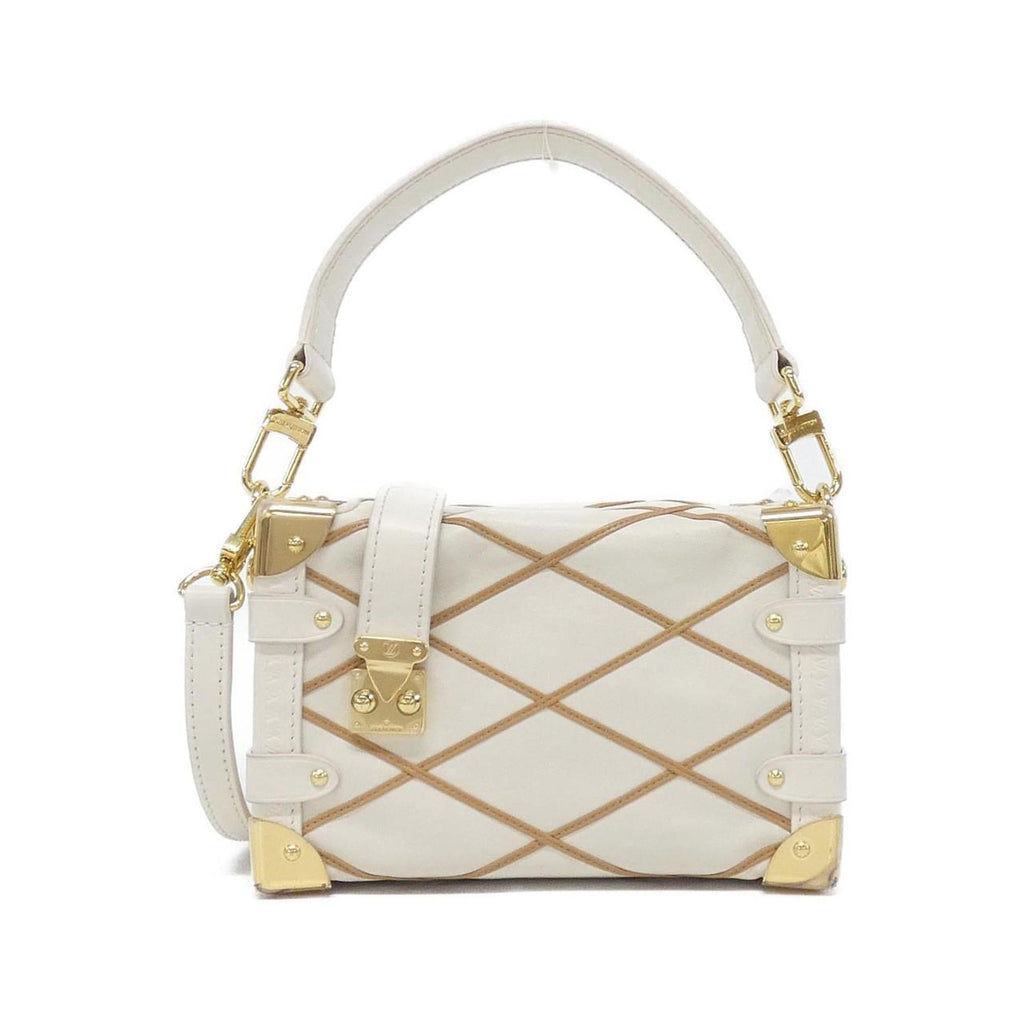 Louis Vuitton White Leather Shoulder Bag