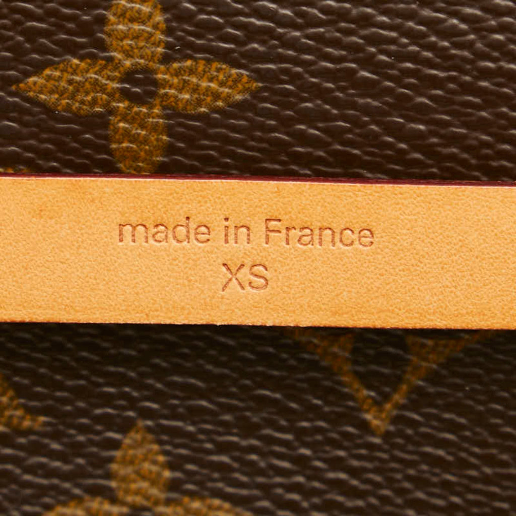 Louis Vuitton Monogram Brown Pvc Leather Pochette Sling Bag
