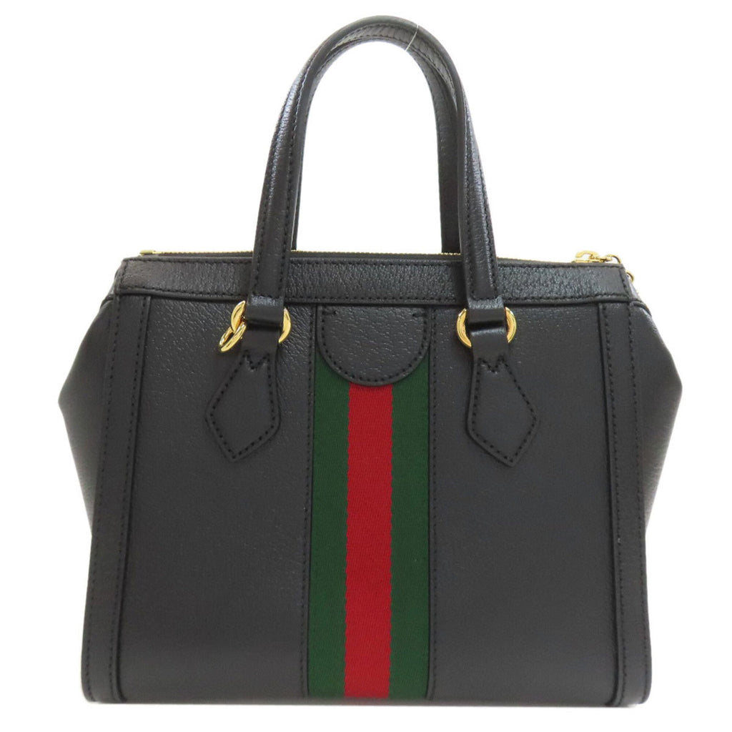 Gucci Black Leather Handbag (Pre-Owned)