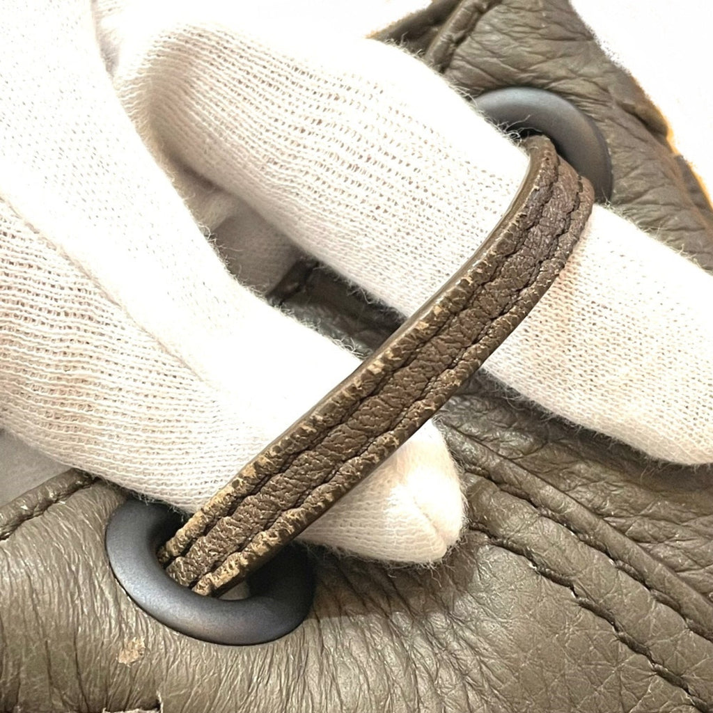 Bottega Veneta Brown Leather Backpack