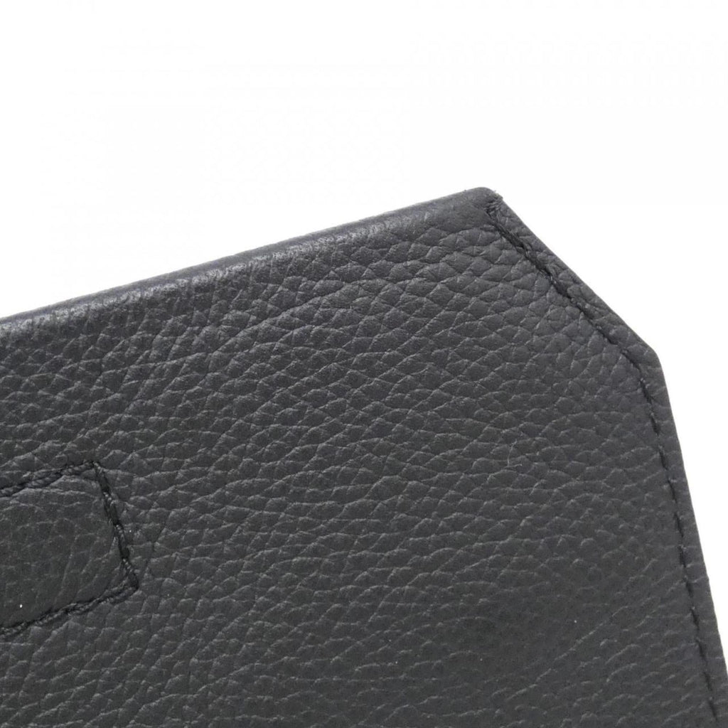 Louis Vuitton Black Leather Shoulder Bag