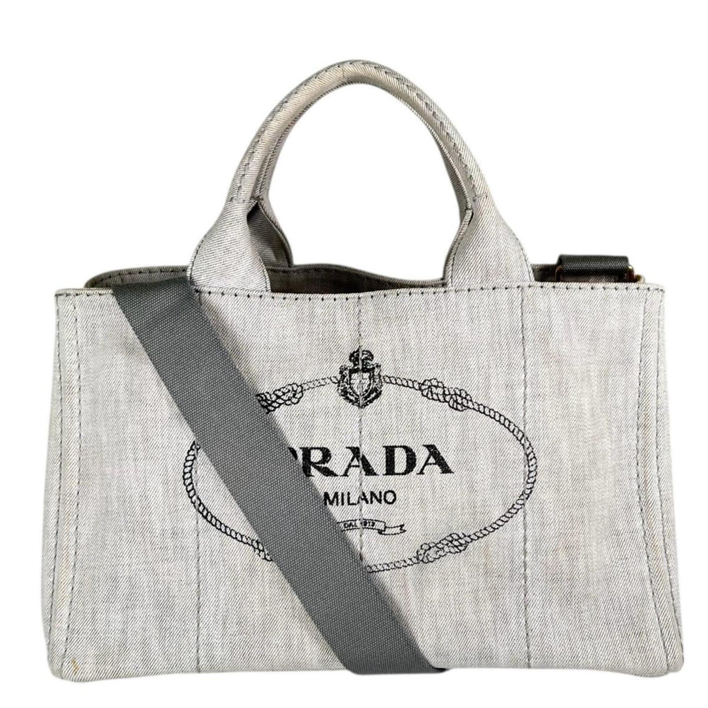 Prada Denim Tote Bag