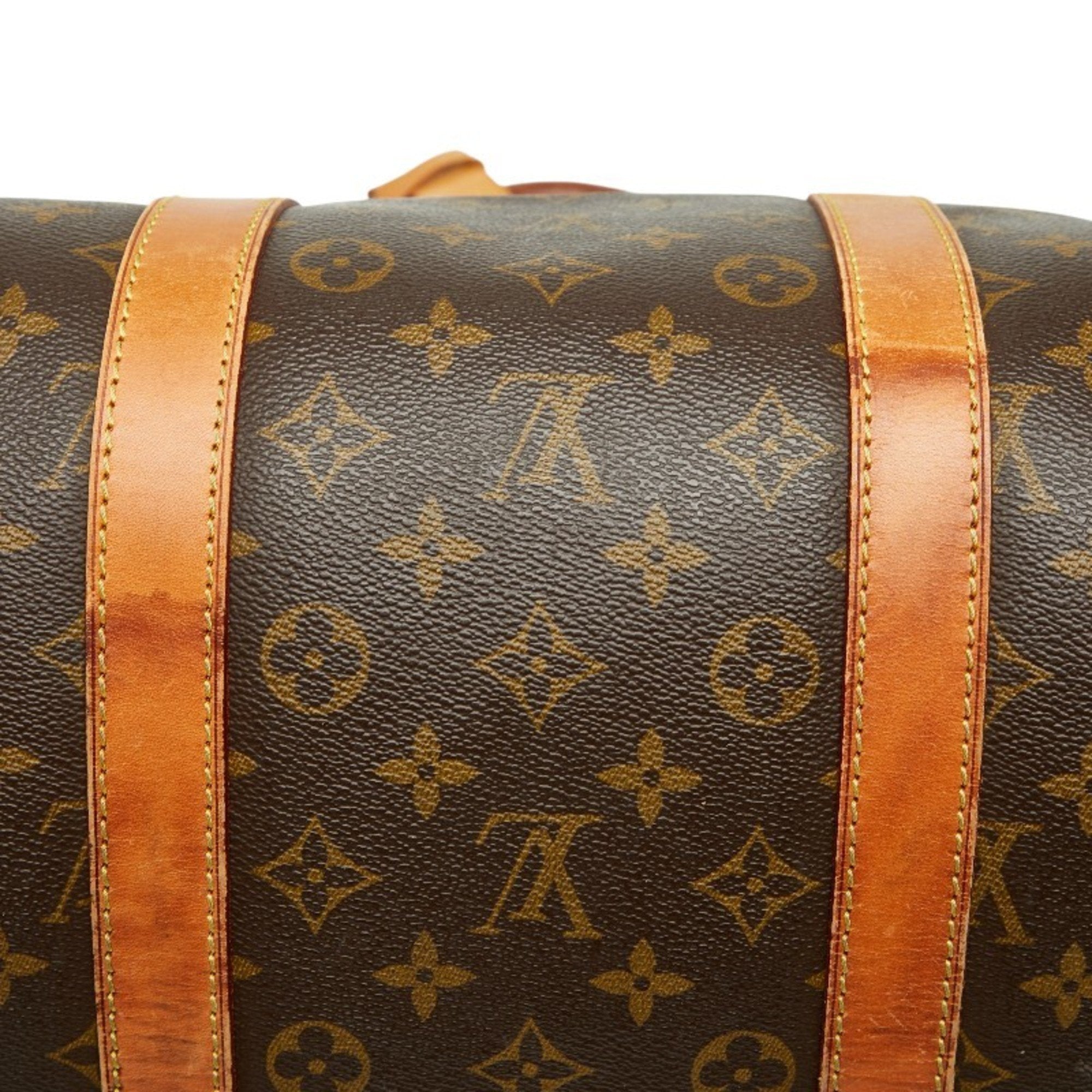 Louis Vuitton Brown Monogram Monogram Boston Bag