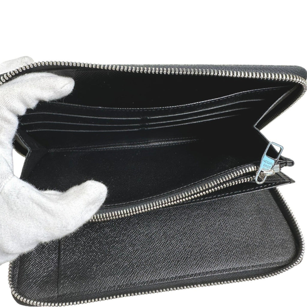 Louis Vuitton Black Damier Graphite Long Wallet