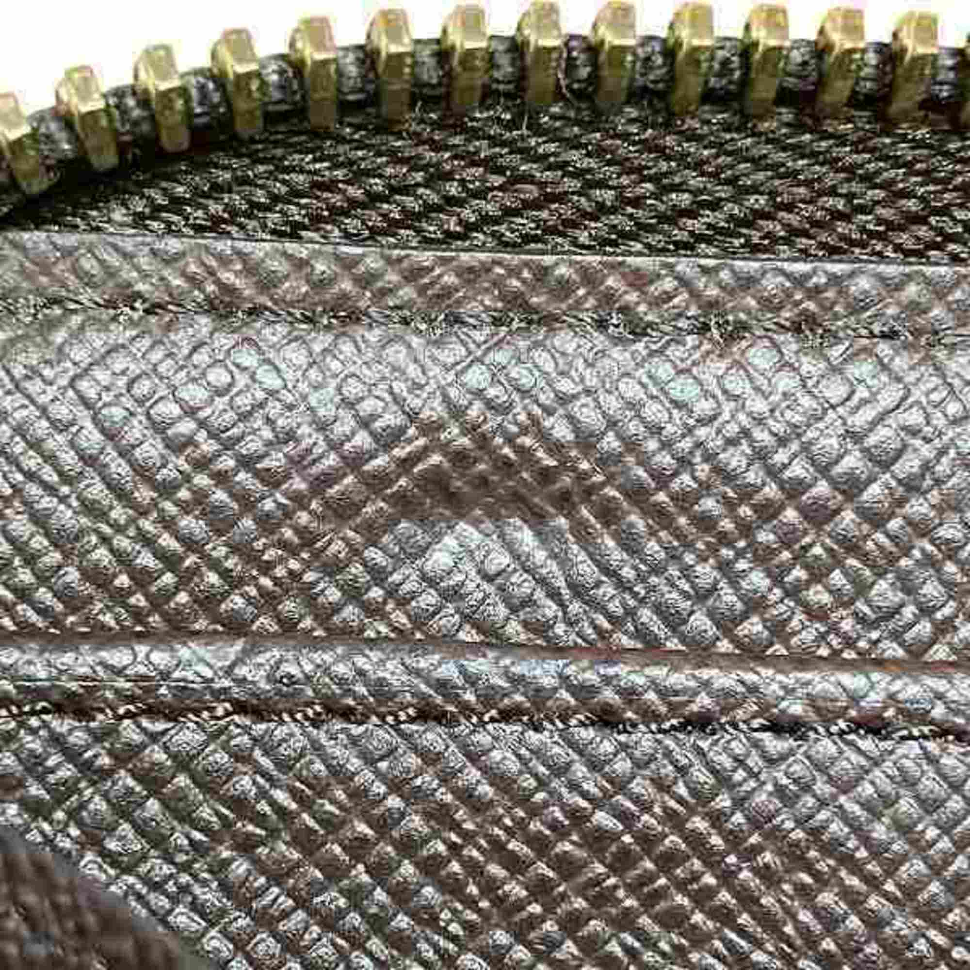 Louis Vuitton Brown Damier Canvas Long Wallet