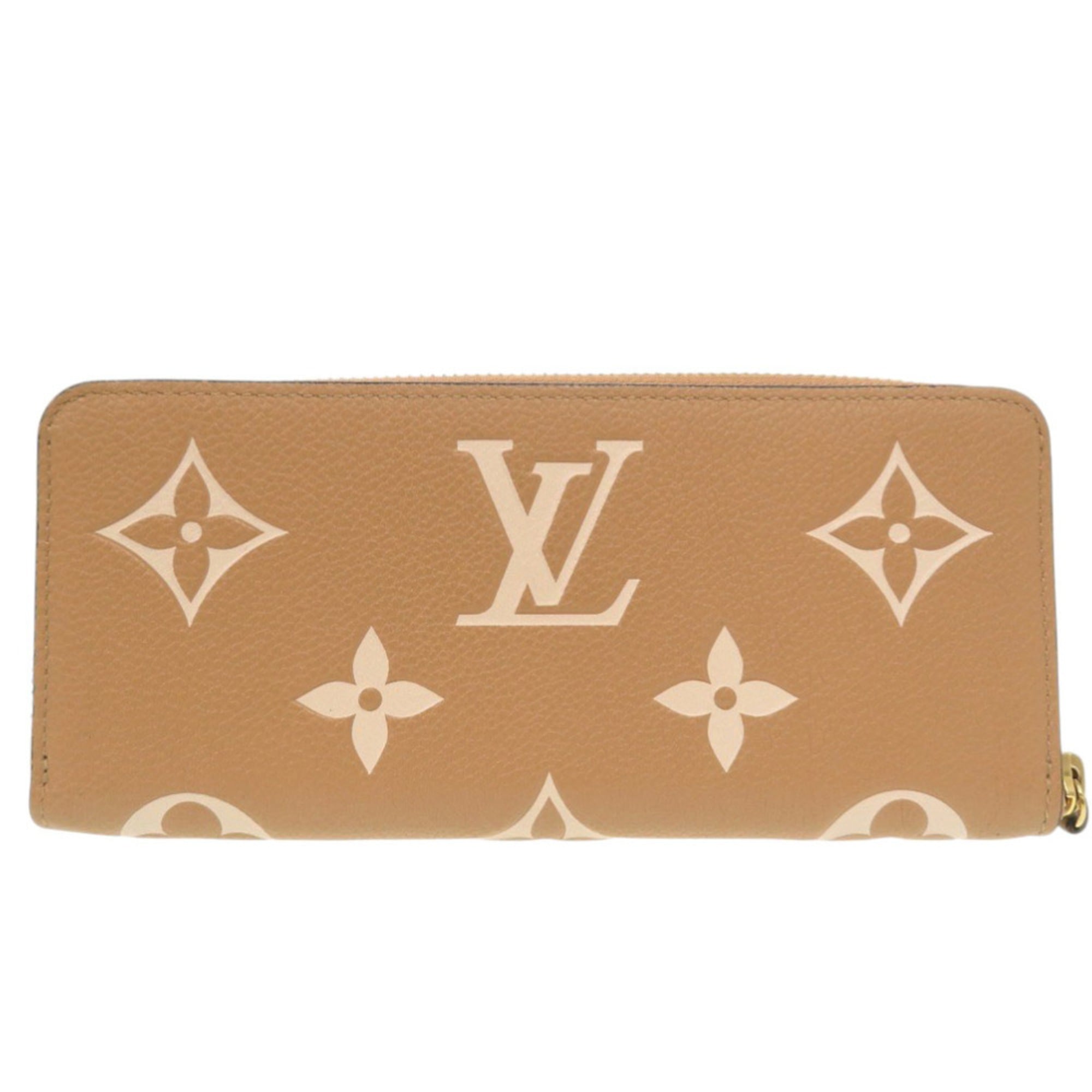 Louis Vuitton Beige Monogram Empreinte Long Wallet
