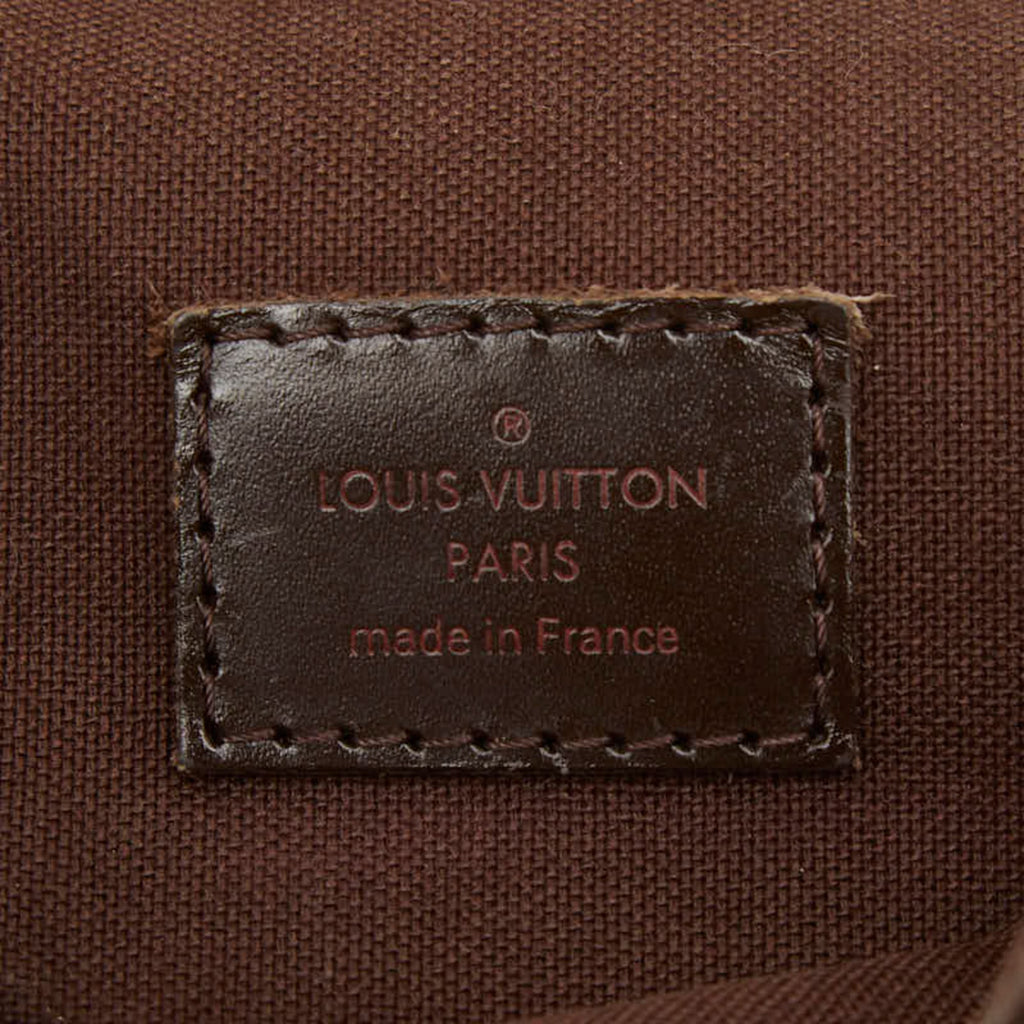 Louis Vuitton Brown Pvc Leather Shoulder Bag