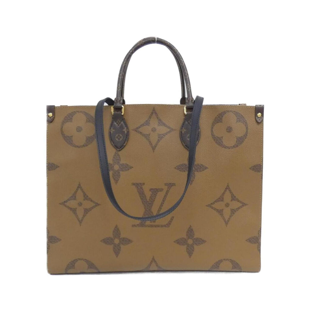 Louis Vuitton Marron Coated Canvas Handbag