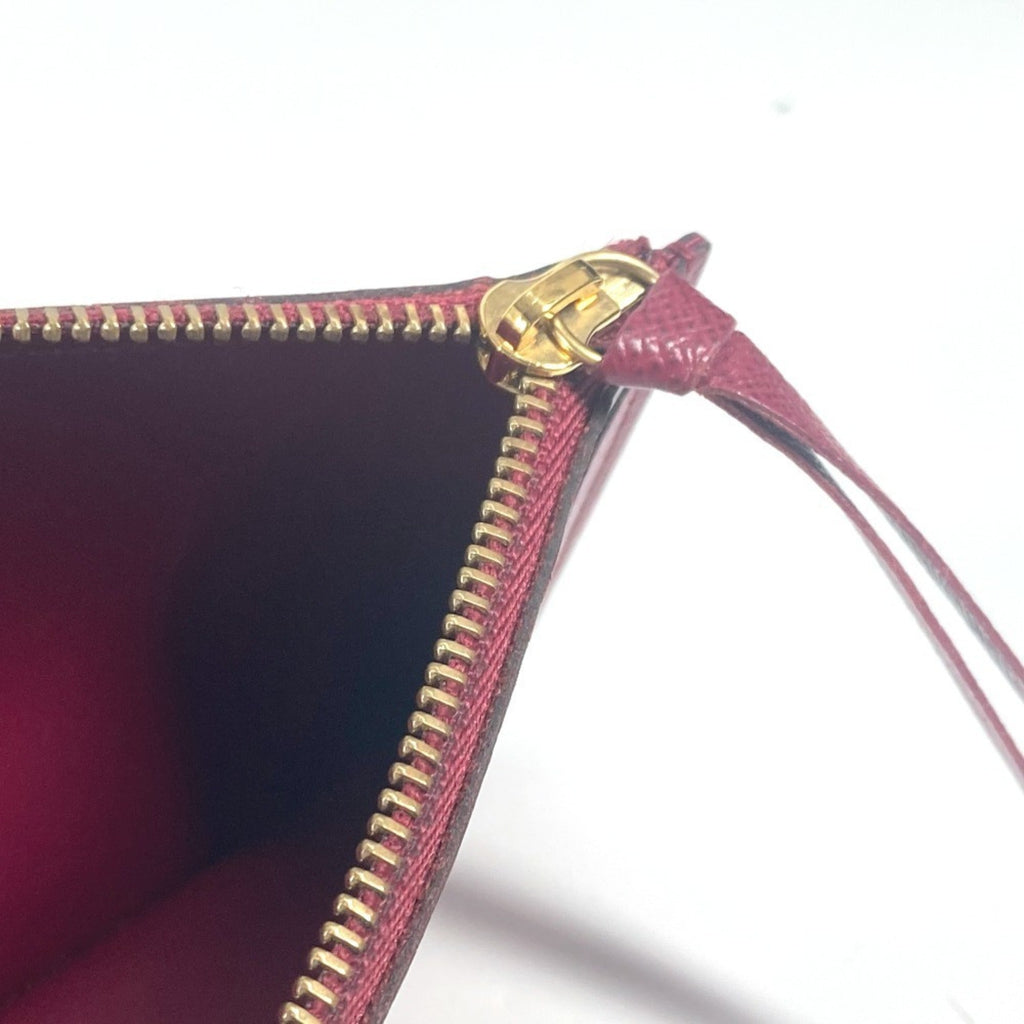 Louis Vuitton Monogram Brown Pink Monogram Long Wallet