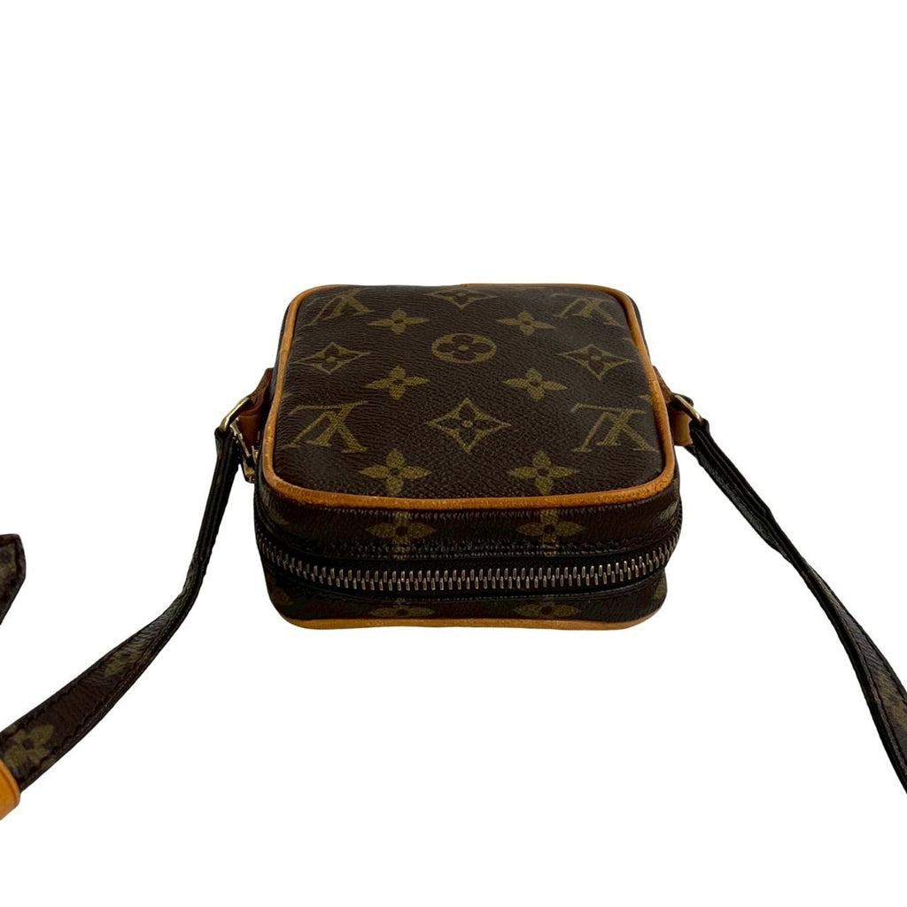 Louis Vuitton Brown Leather Pvc Pochette Shoulder Bag