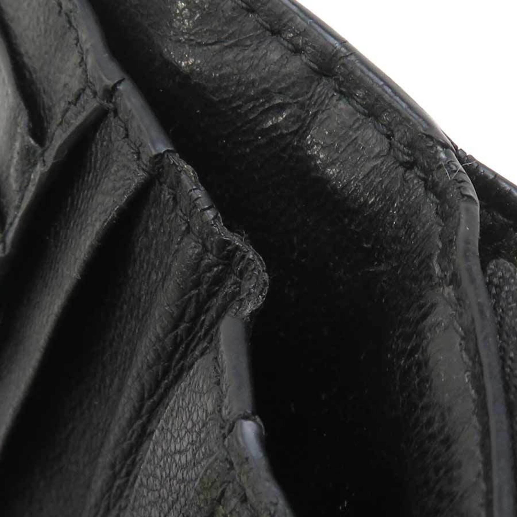Balenciaga Black Leather Wallet (Bi-Fold)