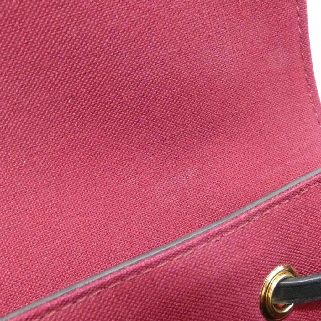 Louis Vuitton Brown Coated Canvas Leather Backpack