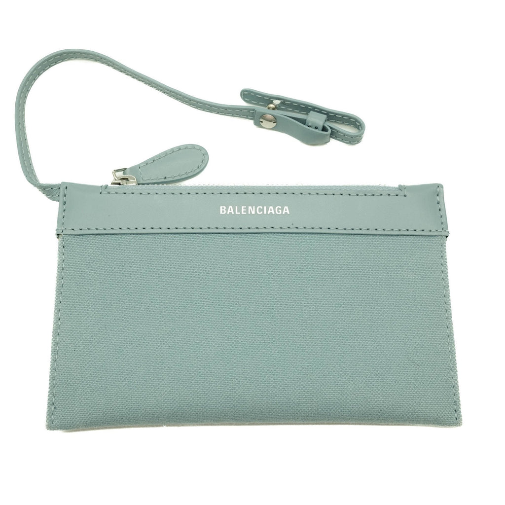 Balenciaga Light Blue Canvas Tote