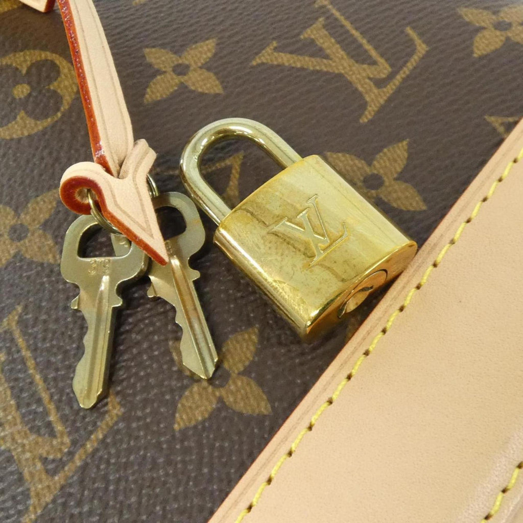 Louis Vuitton Brown Coated Canvas Backpack