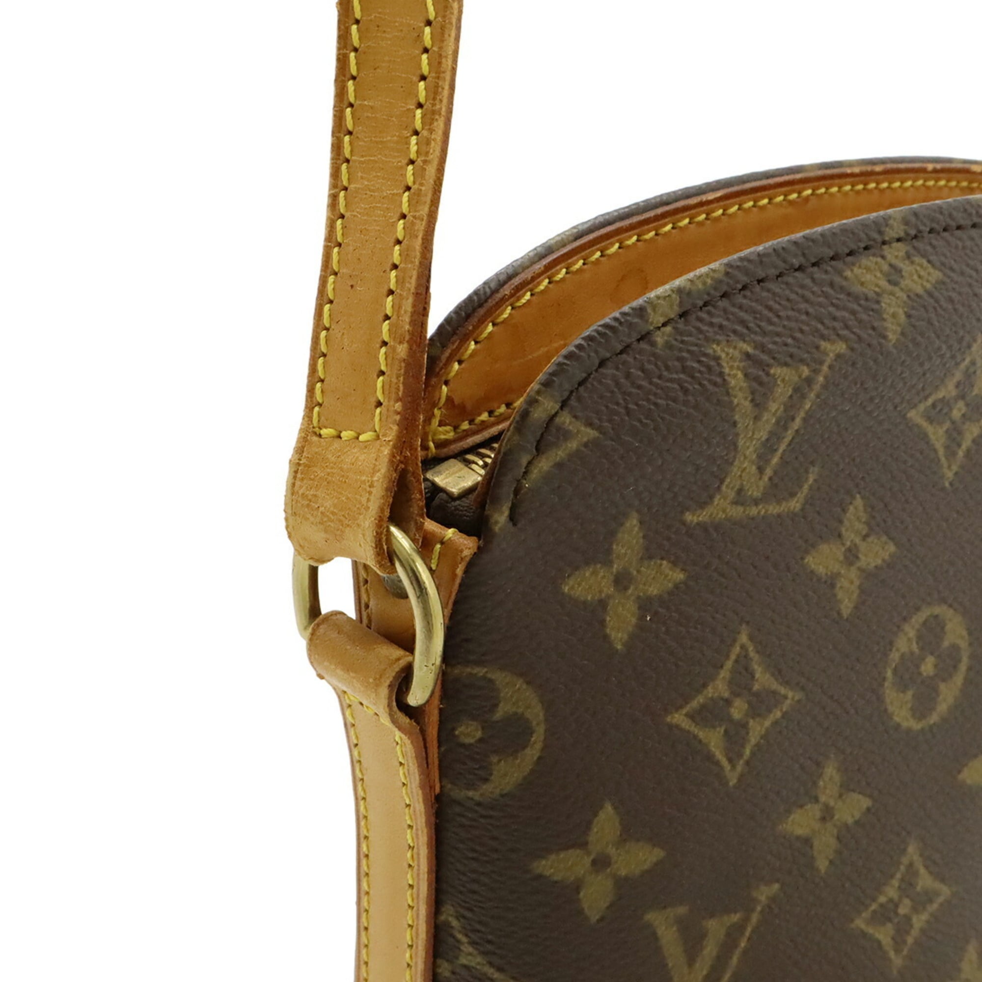 Louis Vuitton Brown Monogram Canvas Shoulder Bag