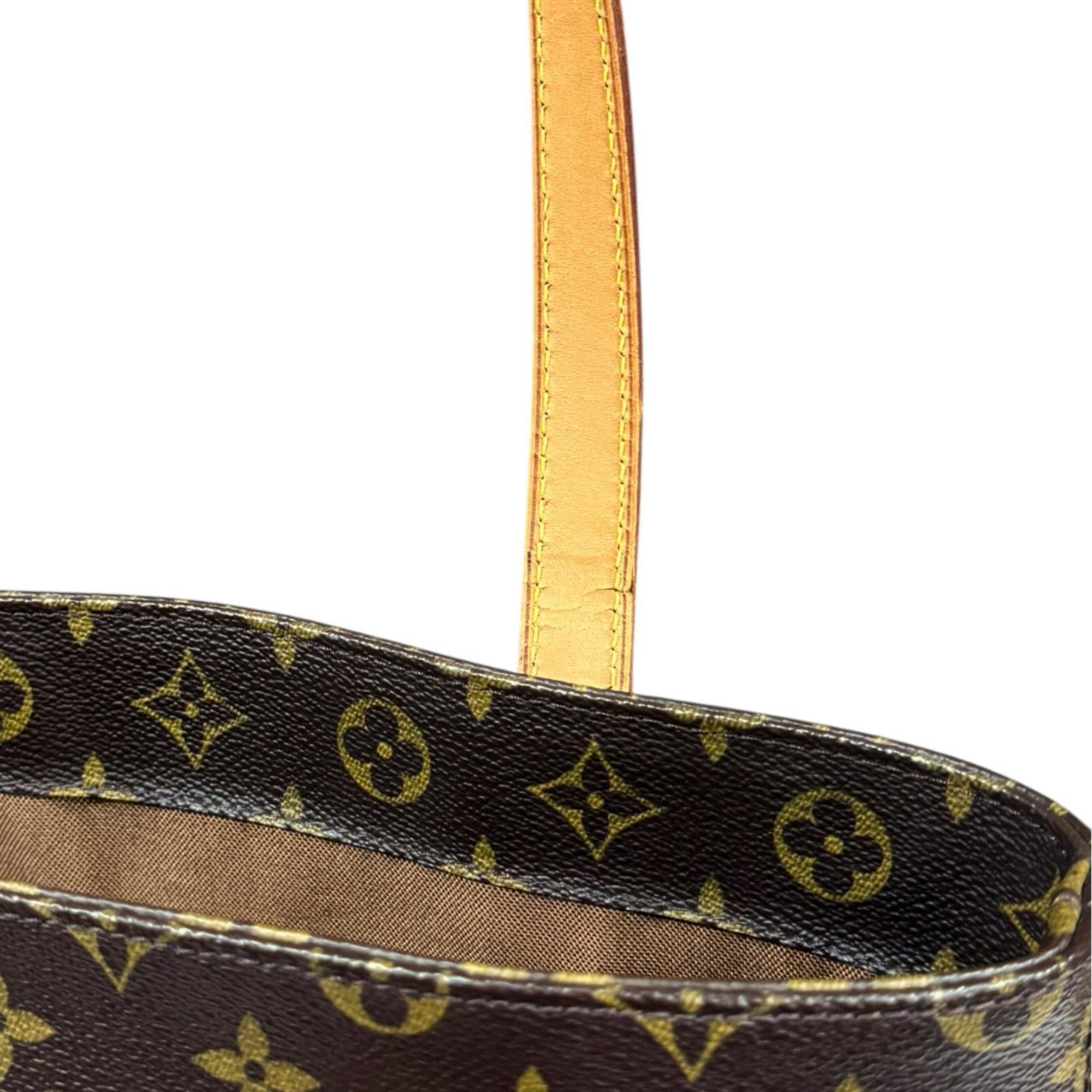 Louis Vuitton Brown Monogram Handbag