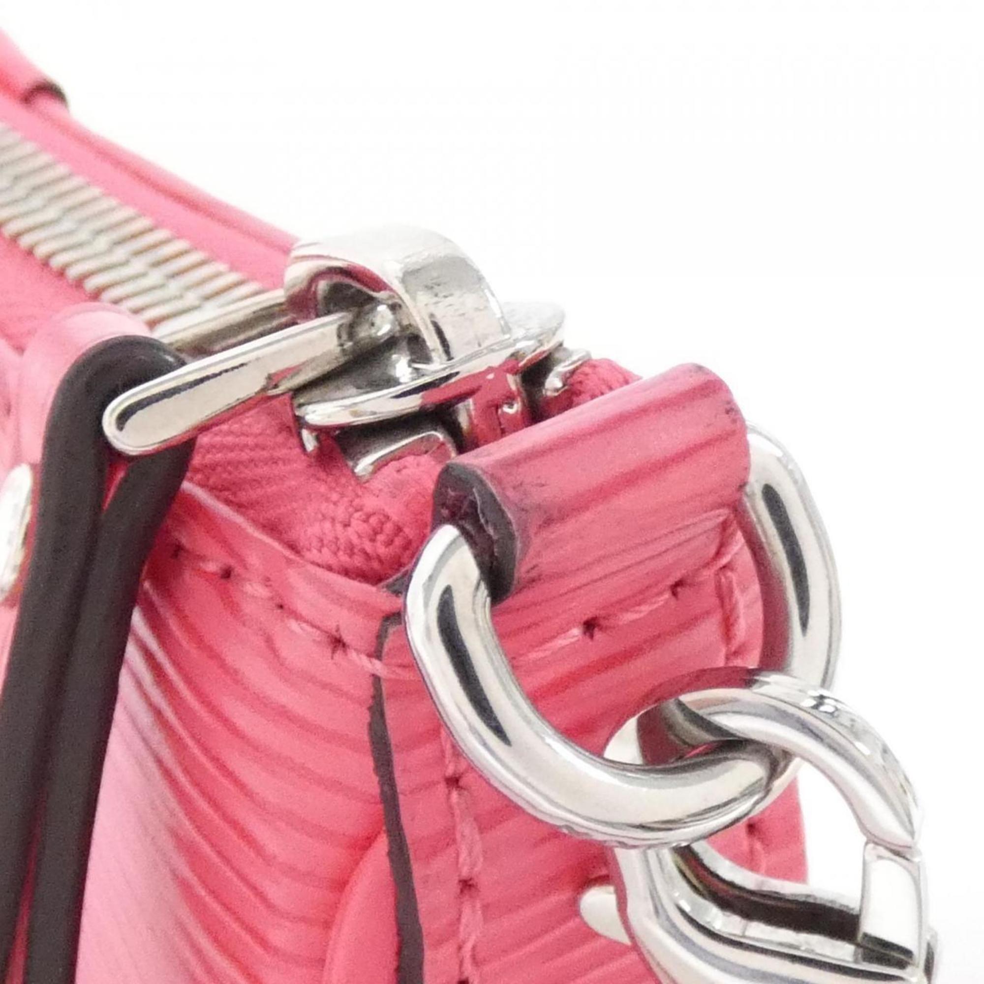 Louis Vuitton Pink Leather Pouch