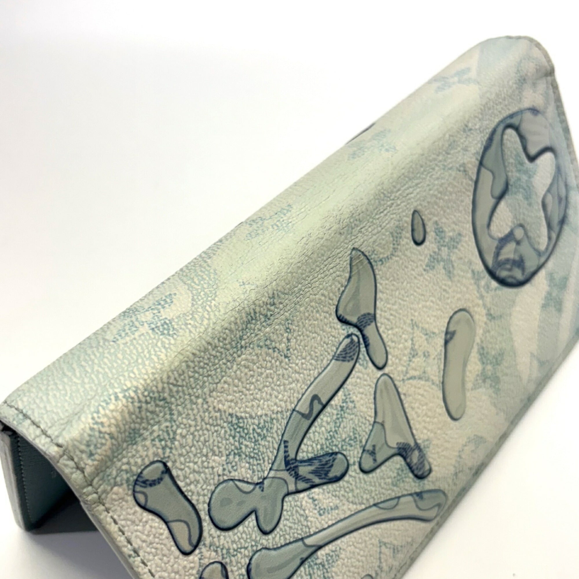 Louis Vuitton Monogram Blue Monogram Long Wallet