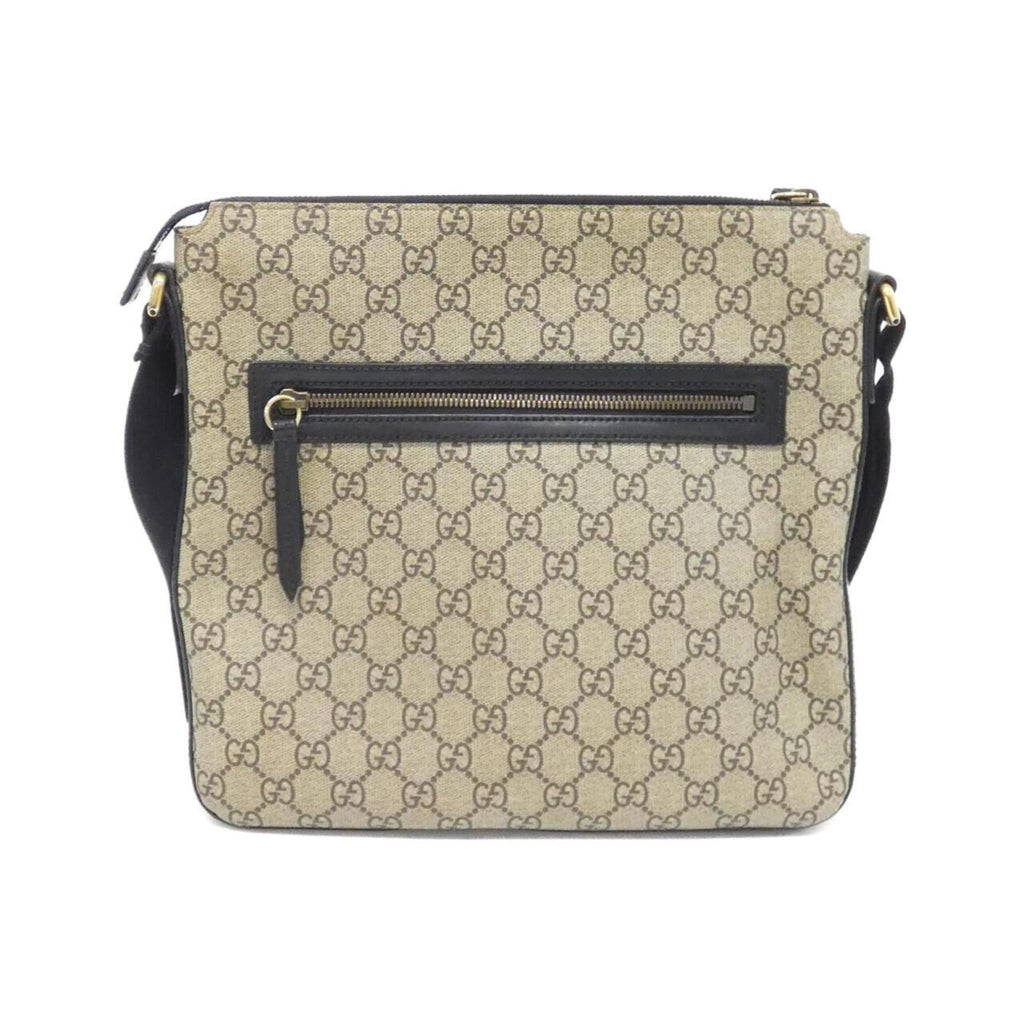 Gucci Beige Gg Supreme Canvas Shoulder Bag (Pre-Owned)