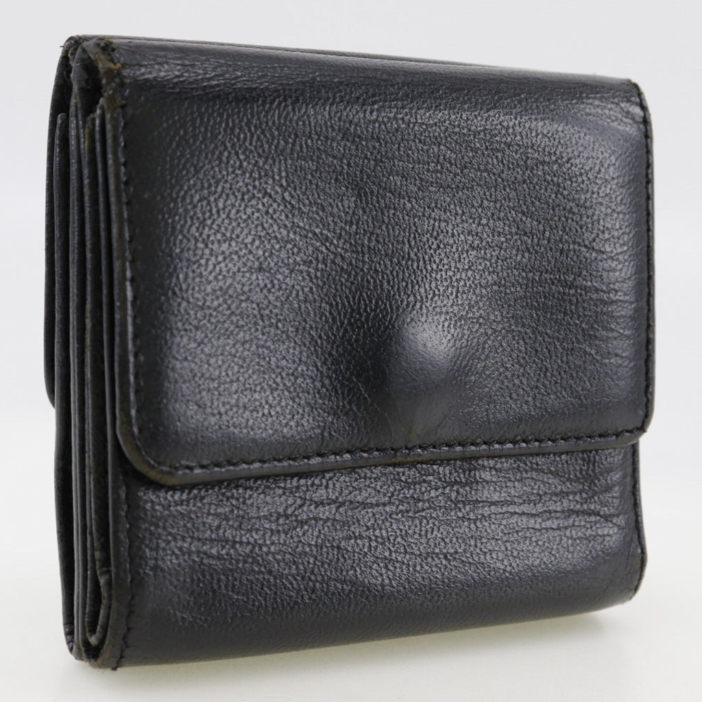 Chanel Black Leather Wallet (Bi-Fold)