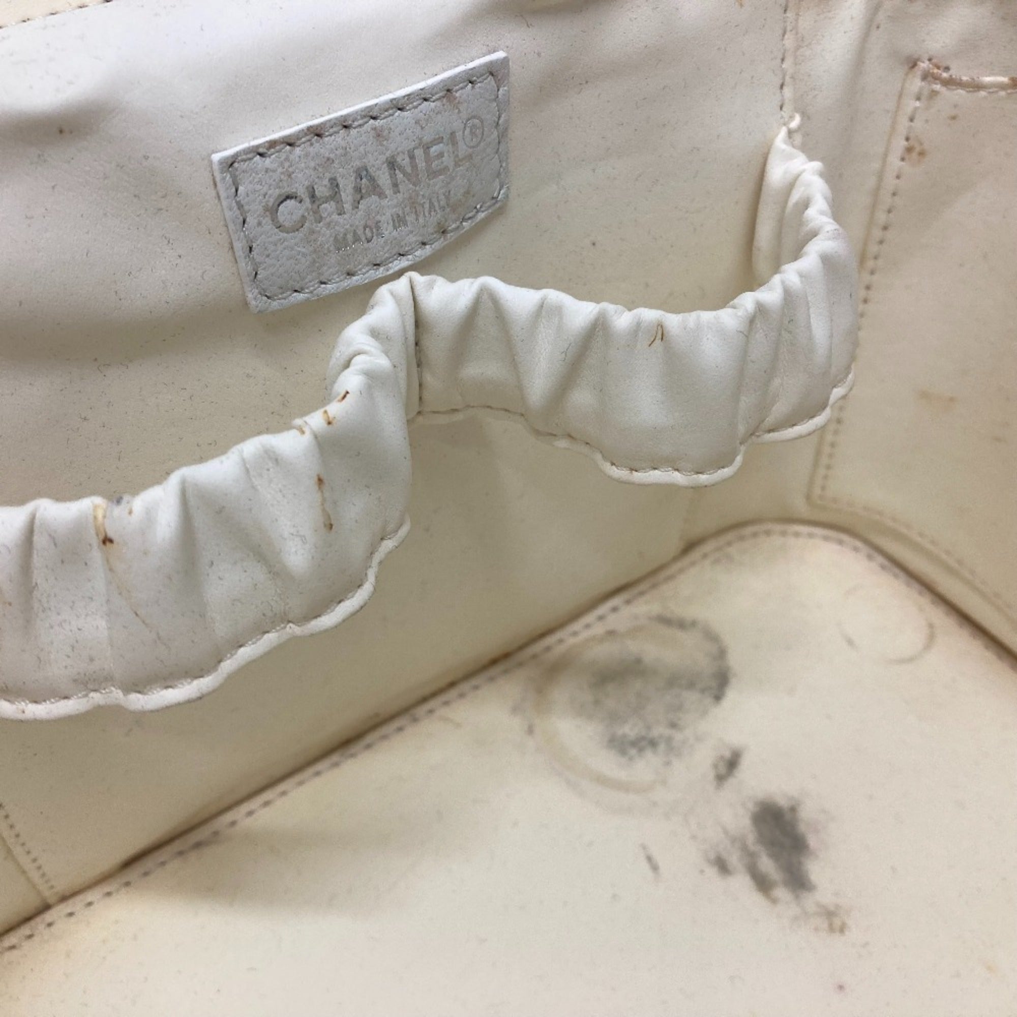 Chanel Black Cotton Handbag
