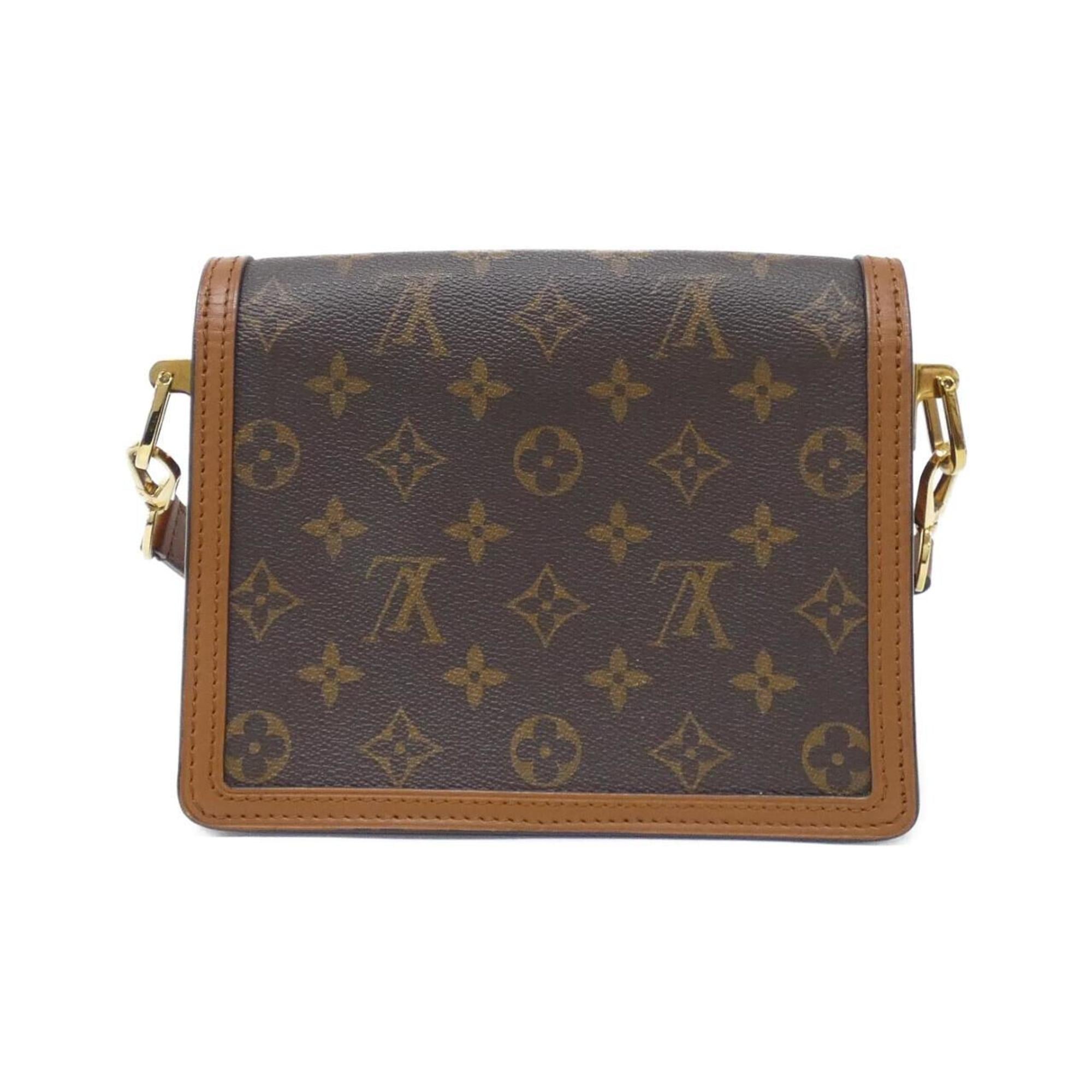 Louis Vuitton Marron Coated Canvas Shoulder Bag