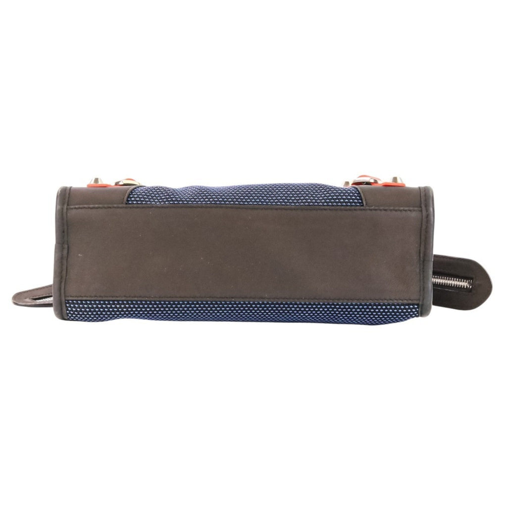 Balenciaga Dark Brown Navy Orange Hand