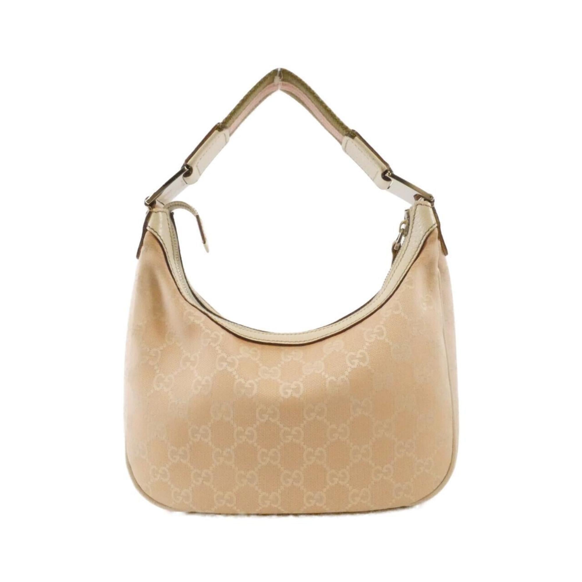 Gucci Pink Gg Canvas Shoulder Bag (Pre-Owned)