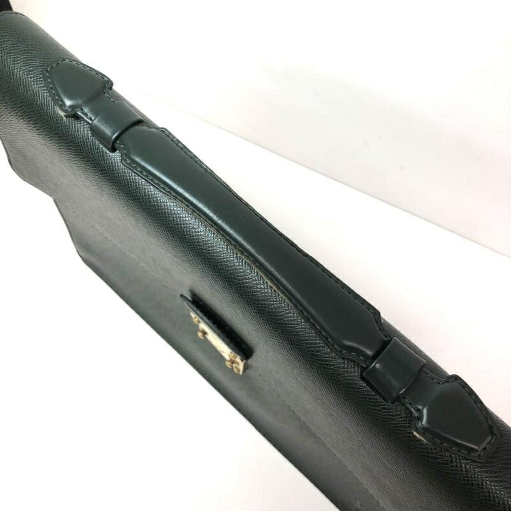 Louis Vuitton Taiga Green Briefcase