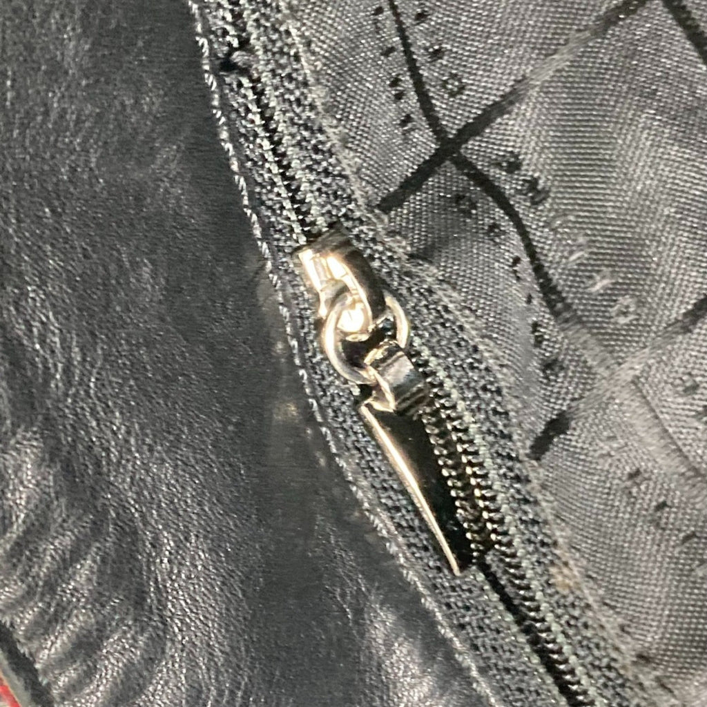 Celine Red Cotton Shoulder Bag