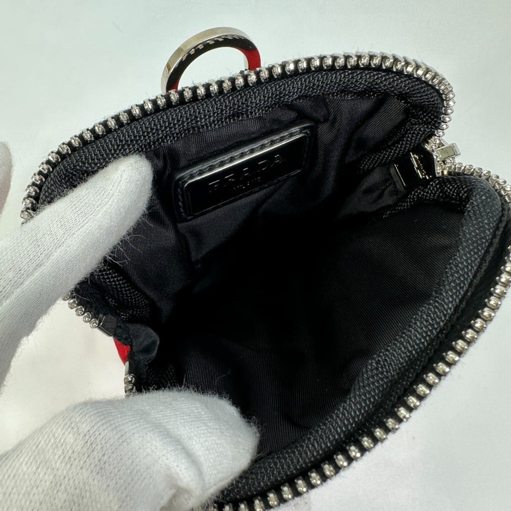 Prada Red Cloth Pouch