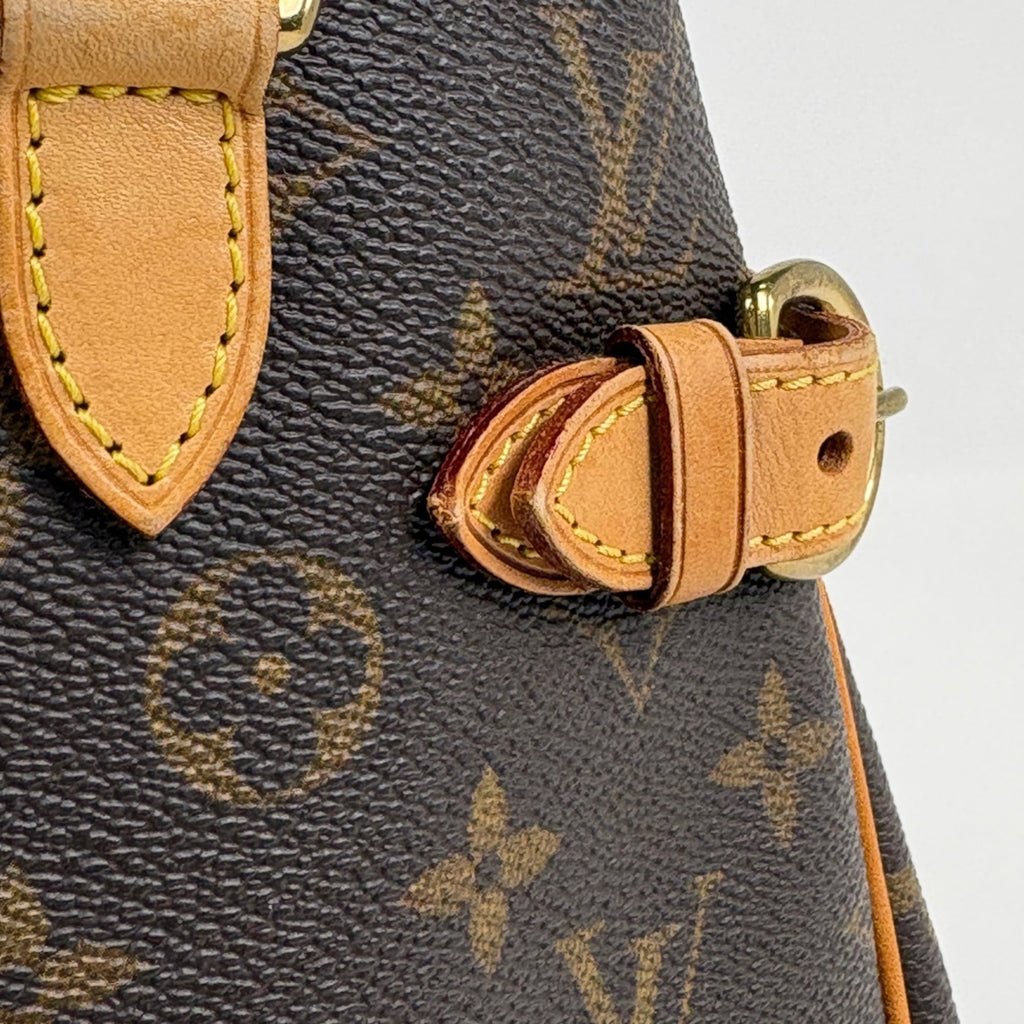 Louis Vuitton Brown Monogram Shoulder Bag Tote Bag