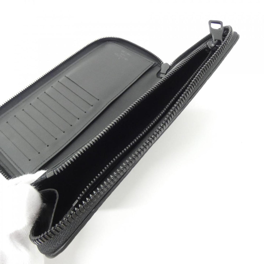 Louis Vuitton Black Leather Long Wallet