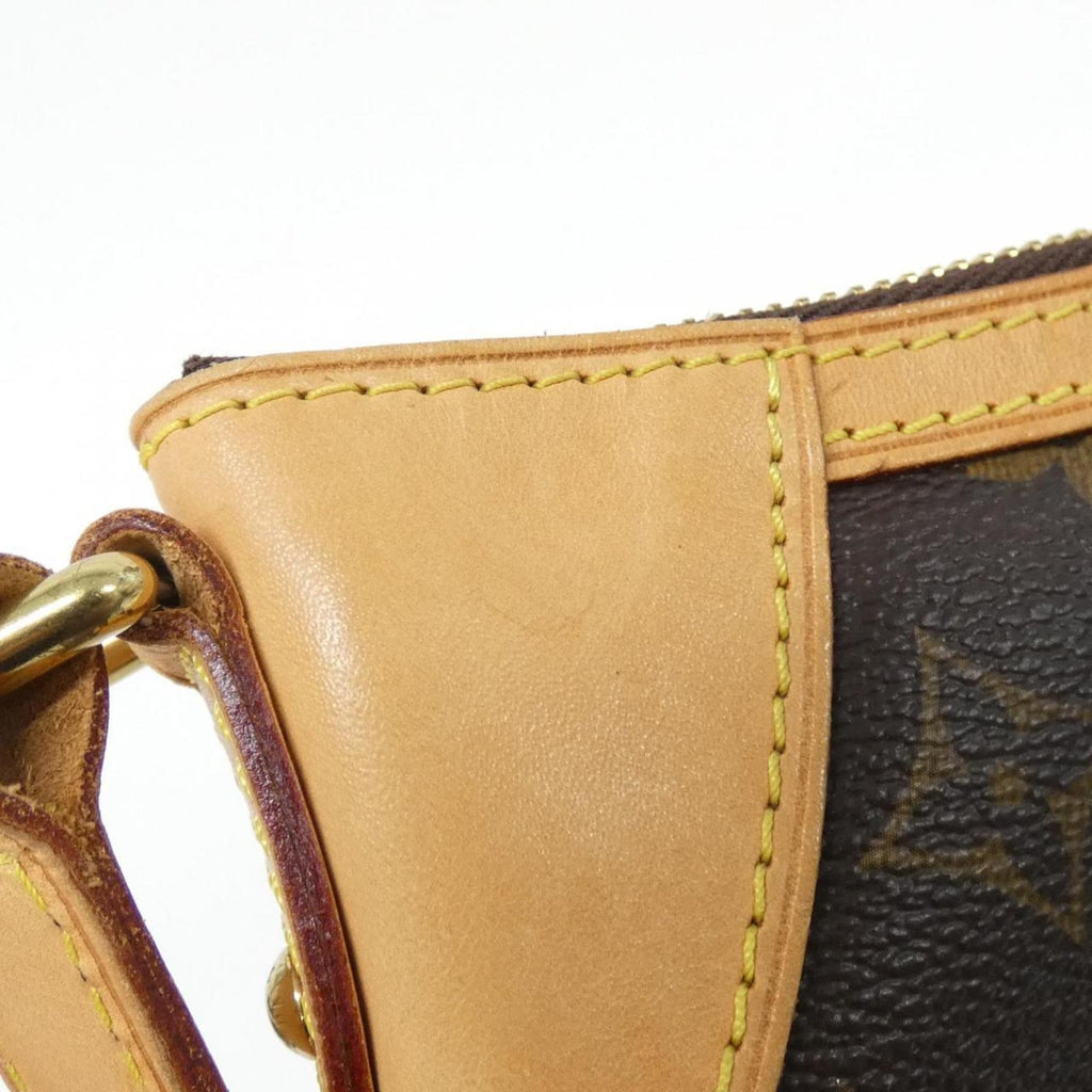 Louis Vuitton Marron Coated Canvas Shoulder Bag